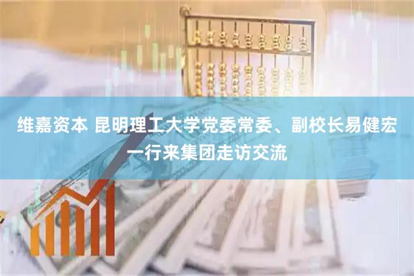 维嘉资本 昆明理工大学党委常委、副校长易健宏一行来集团走访交流